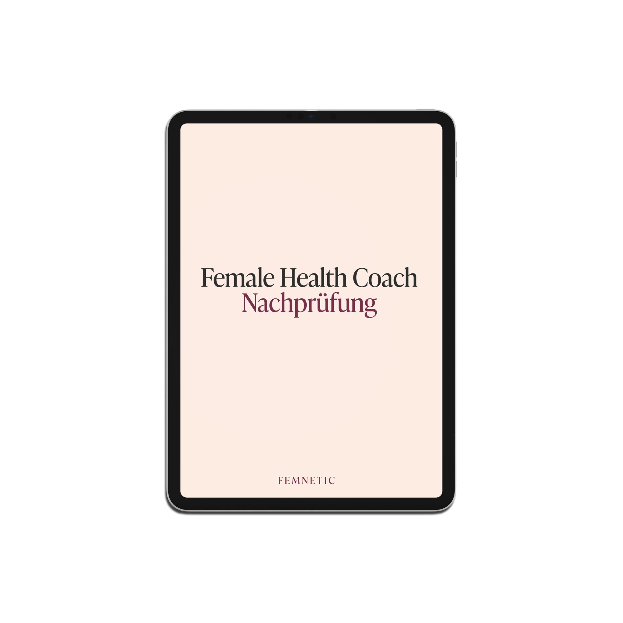 FEMNETIC Female Health Coach Lehrgang – Nachprüfung