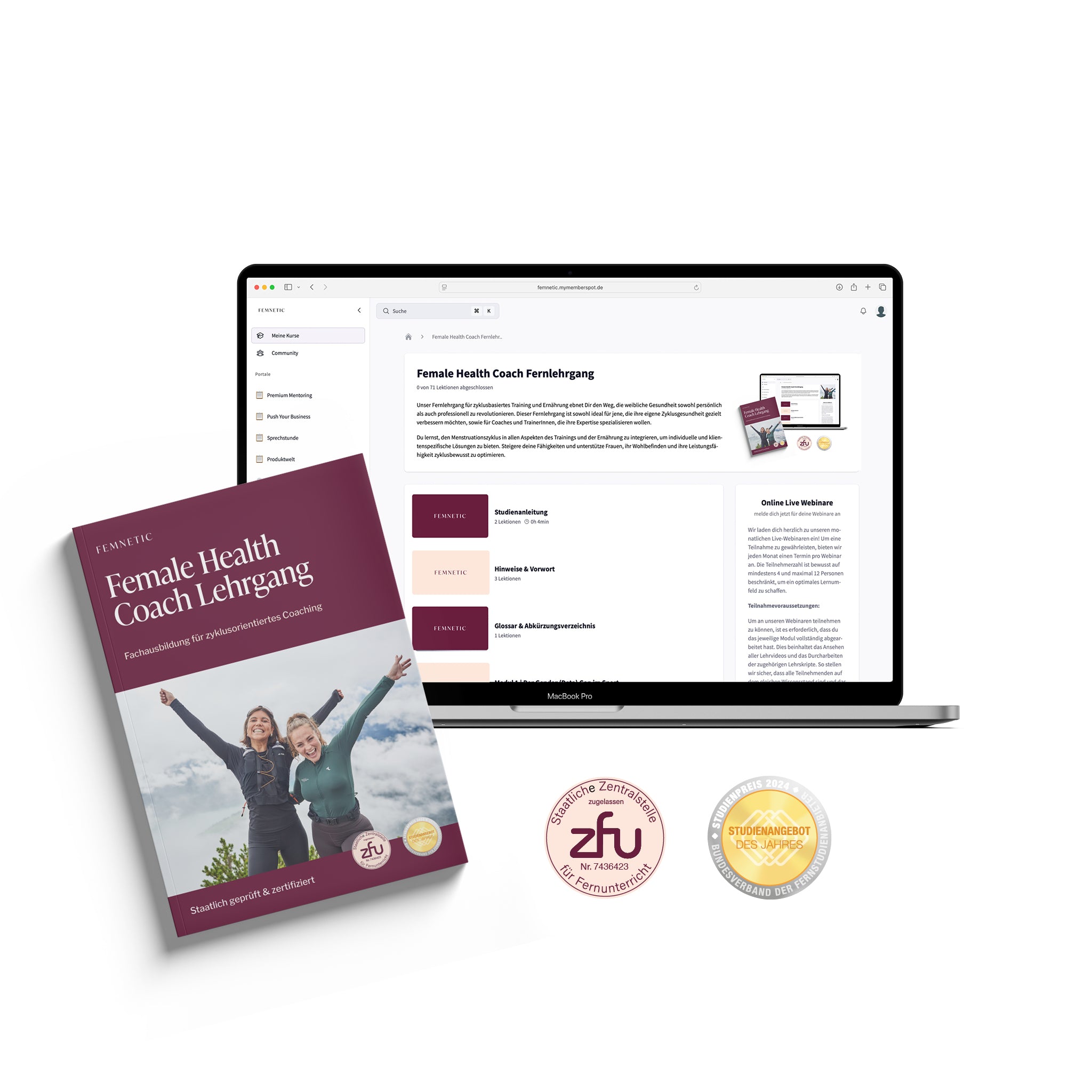 FEMNETIC Female Health Coach Lehrgang